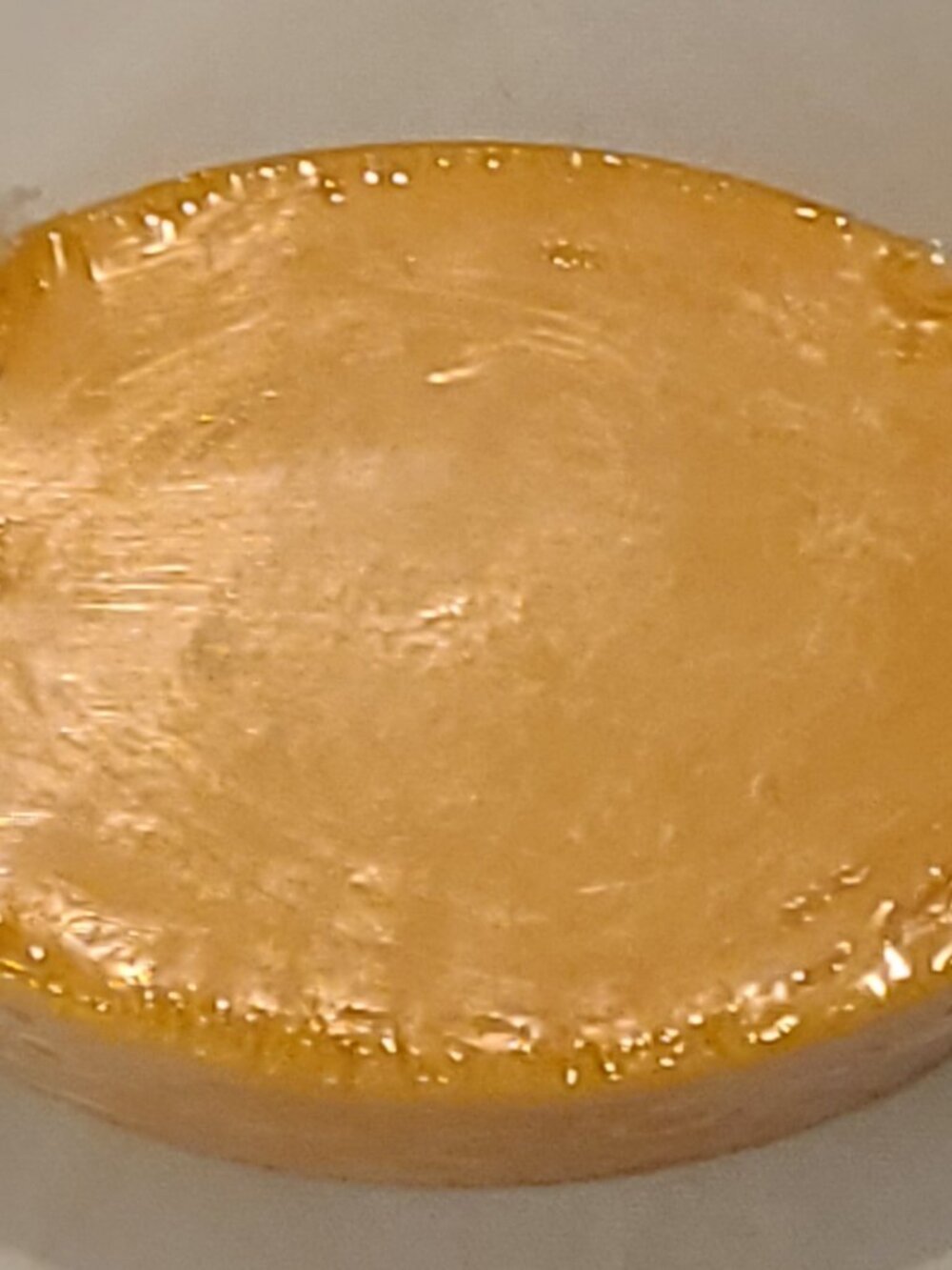 Sunrise Citrus Botanical Oval Hand Poured Goat Milk Soap Bar (Single Bar)